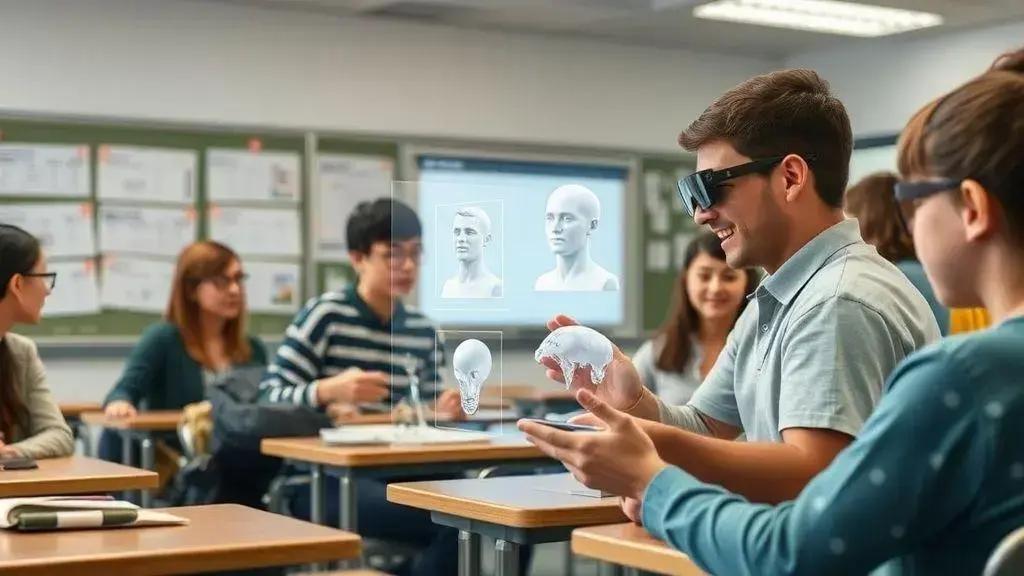 Benefits of augmented reality in education