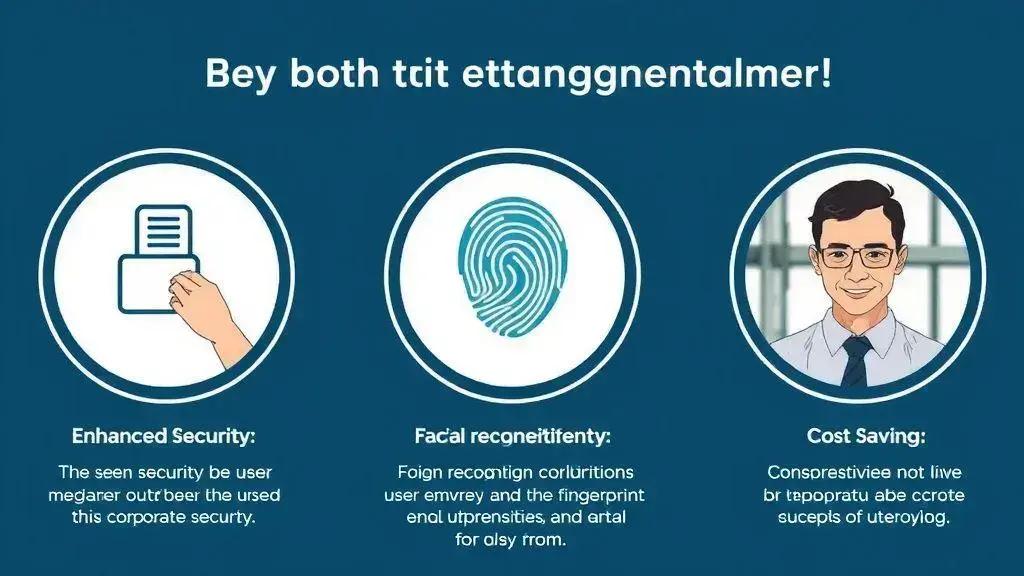 Benefits of using biometric authentication