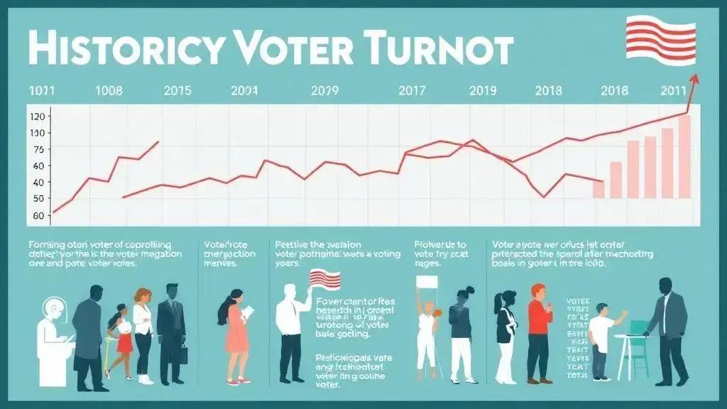 Comparative analysis of past turnout trends Comparative analysis of past turnout trends